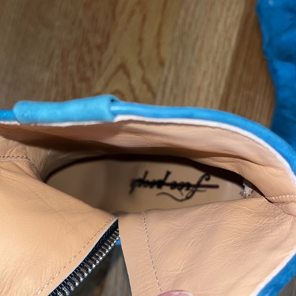 Free People Brayden Western Boots in Petrol size 37.5 NEW - Picture 12 of 16